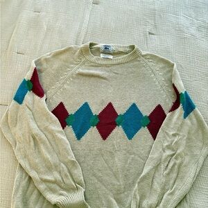 Lacoste Beige Knit Sweater